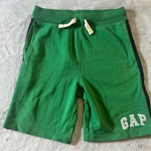 GAP Kids Green Shorts with Logo
